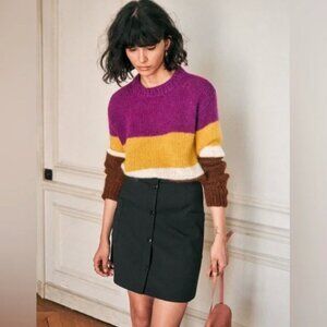 Sézane Chuck Jumper Sweater | Multico stripes Size : M (FR Size M)